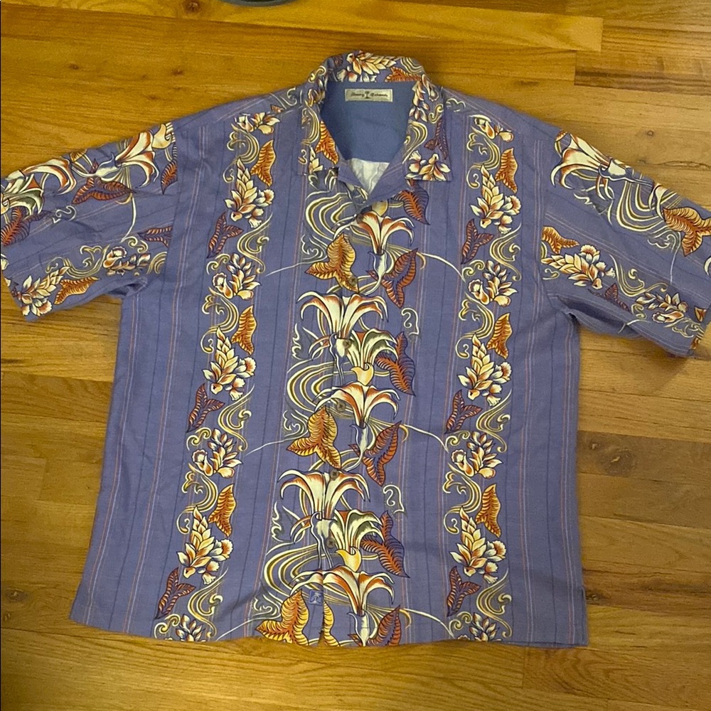 Vintage Tommy Bahama Silk Shirt